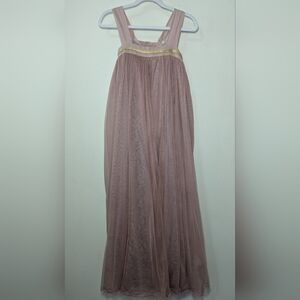 Wildling Well Dressed Wolf Queen Josephine Maxi Dress Mauve Dawn Girls Size 7